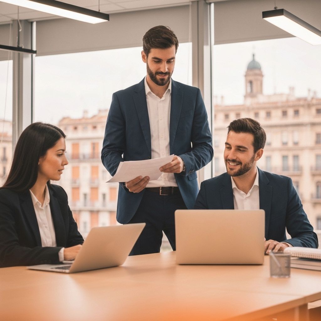 Equipo profesional de asesores fiscales